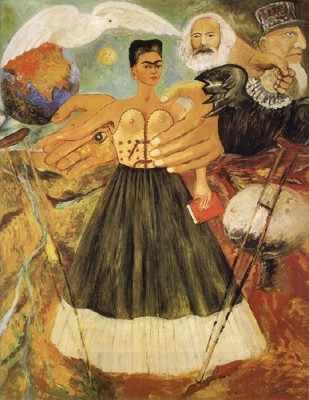 Frida Kahlo Abstract